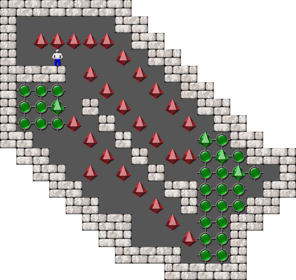 Sokoban Zika 1 level 16